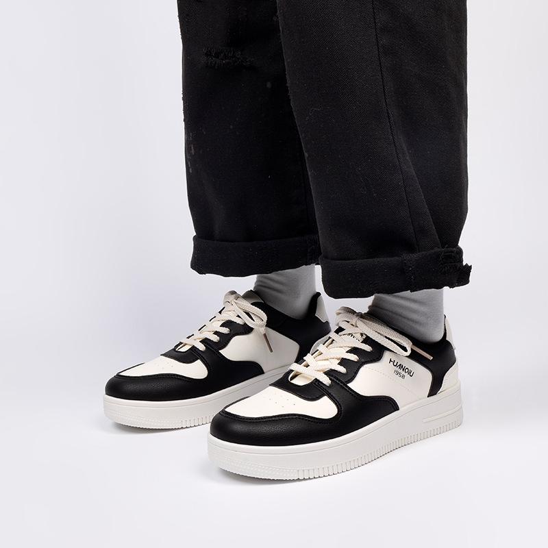 Global casual board shoes men's ZHQ5682 men's spring shoes fashion versatile trendy shoes student platform men's shoes