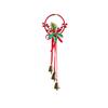 Antique Style Christmas Bell Door Hanger Car Decoration 35*11cm Christmas Bell Auditory Appeal Festive Decoration