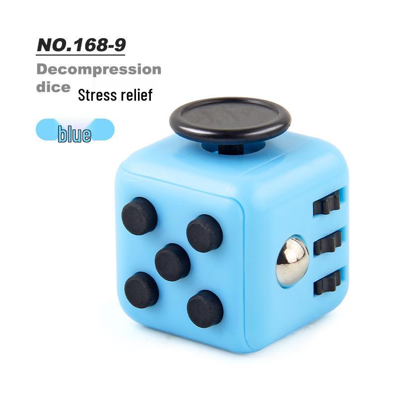 Grenzüberschreitender Anti-Angst-Zauberwürfel-Würfel - Fingerdekompressionsspielzeug ohne Einklemmen