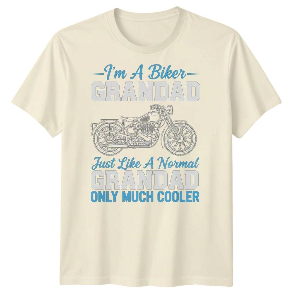 Im A Biker Grandad Just Like A Normal Only Much Cooler Unisexs Biker TShirt Tee