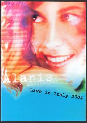DVD ALANIS MORISSETTE - Live In Italy 2004 NONE NOT ON LABEL Unknown Music Video Used