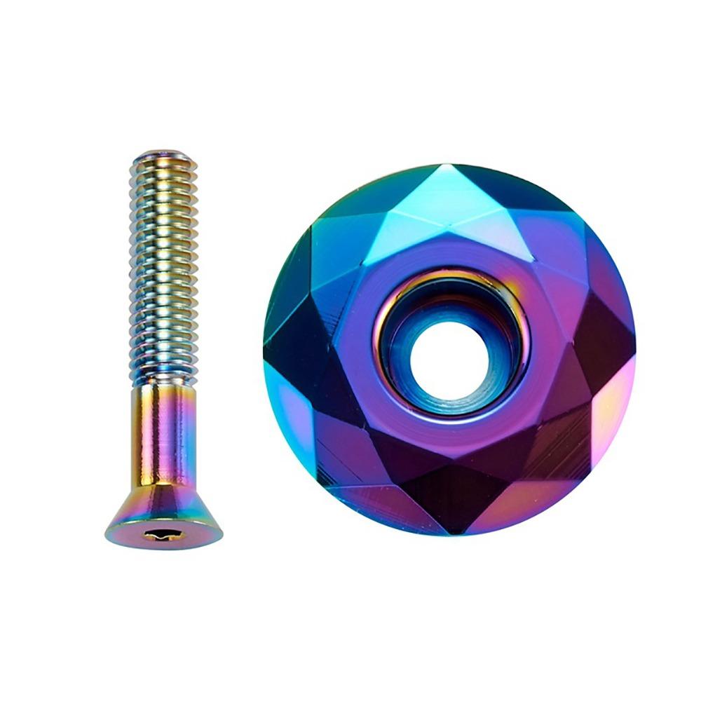 Cycling Parts Bicycle Headset Spacers Aluminum Zinc Zinc Alloy Bicycle Grip End Cap  Biking Accessories