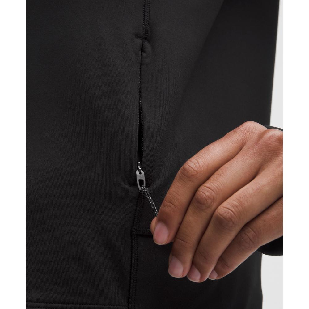 Lululemon It S Rulu Fleece Long Sleeve Shirt Black