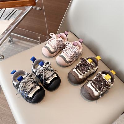 Παιδικά λειτουργικά παπούτσια άνοιξη και φθινόπωρο νέα παπούτσια αγοριών μαλακή σόλα αντιολισθητικά παπούτσια κοριτσιών για νήπια παιδικά casual παπούτσια