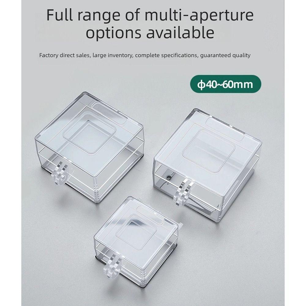 1Pcs Transparent Button Protection Cover Anti Misoperation Cover  for Workshop Automation Setup