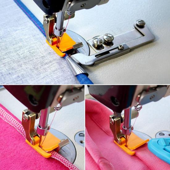 Yousheng 2Pcs Plastic Presser Foot Adjustable Universal Heavy Duty Industrial Sewing Machine Multi-Purpose Presser Foot Sewing Machine Accessories