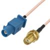 Pigtail Fakra Z Plug / SMA Socket RG316 50cm