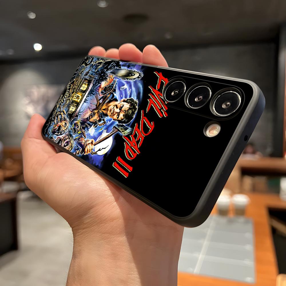 Horror Movie Evil Dead Phone Case For Samsung A56 A36 A26 A16 A15 A25 A35 A55 A14 A34 A24 A54 Black Soft Shell