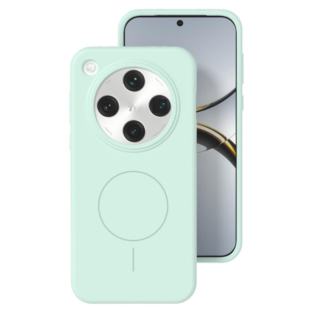 For Oppo Find X8 Pro 5G Liquid Silicone Case Compatible with MagSafe Skin-Touch Phone Cover