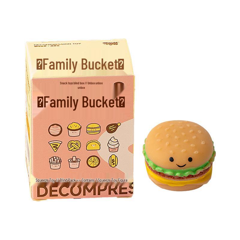 Douyin-Inspired Blind Box Dango Squeeze Toy for Stress Relief – Children s Lucky Gift