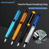 High-Temp Resistant Desoldering Pump & Gun - Absorbs Solder Dross, Clears Residue, with Rebound Setting for Soldering Irons