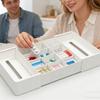 Custom Plastic Drawer Separator Box Extendable Style For Utensils Jewelry Cosmetics Management