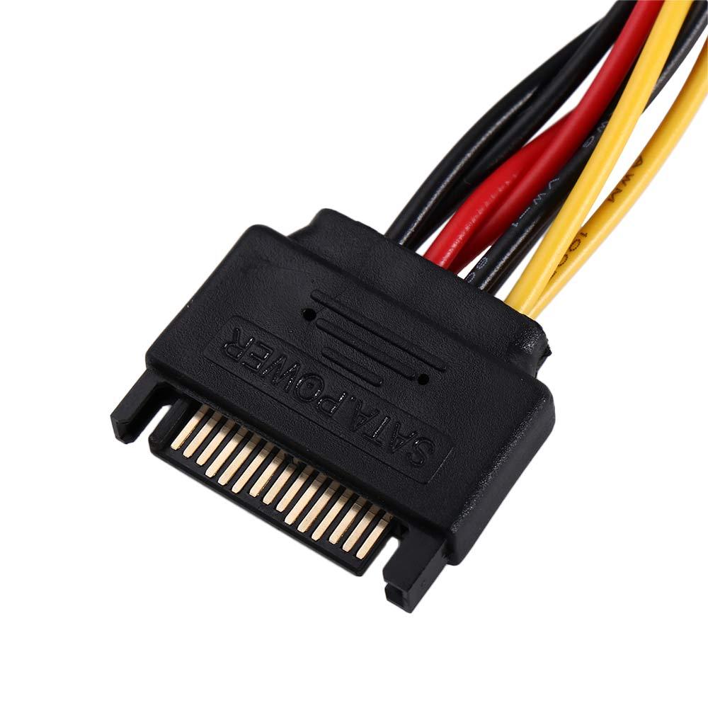 Cable Power Extension Cable HDD Splitter SATA Power Cable SATA Adapter Cable Hard Disk Power