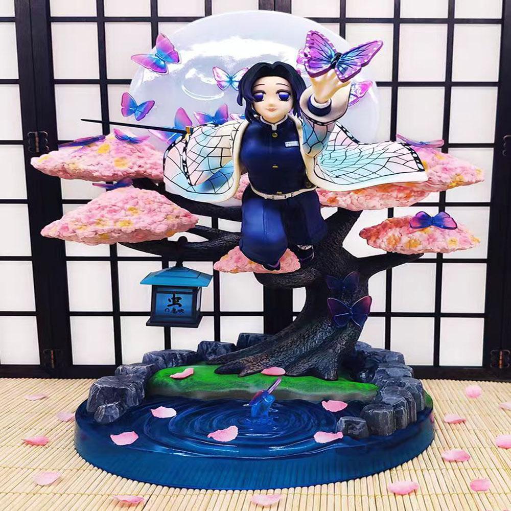 

Demon Slayer Anime Figure 31cm Kochou Shinobu GK Figure PVC Statue Model Figurine Ornament Toy Gift