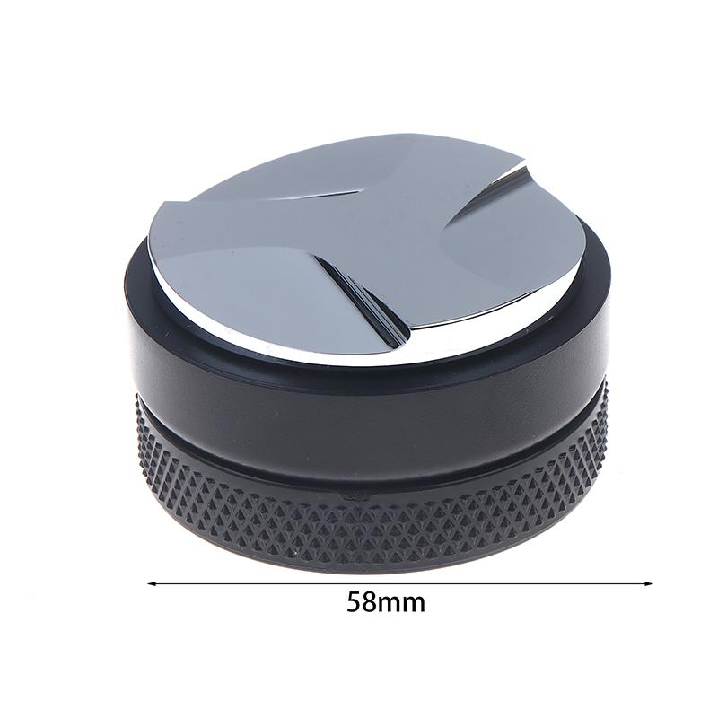 Coffee Distributor Espresso Distribution Tool/Leveler 3 Angled Slopes Adjustable Palm Tamper Fits 51/53/58Mm Portafilter 1Pc