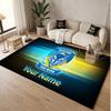 Custom Rug Warrington Wolves FC Pattern Print Name Text Soft Non‑Slip Floor Carpet for Home Indoor Decoration