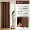 Elegant Double-Sided Chenille Blackout Curtains - High-End Cream Style for Living Room or Bedroom