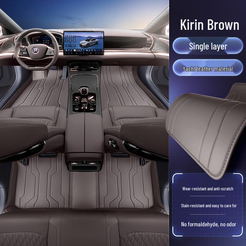 Full Coverage Floor Mats for BYD Han: Interior & Trunk Decorative Accessories