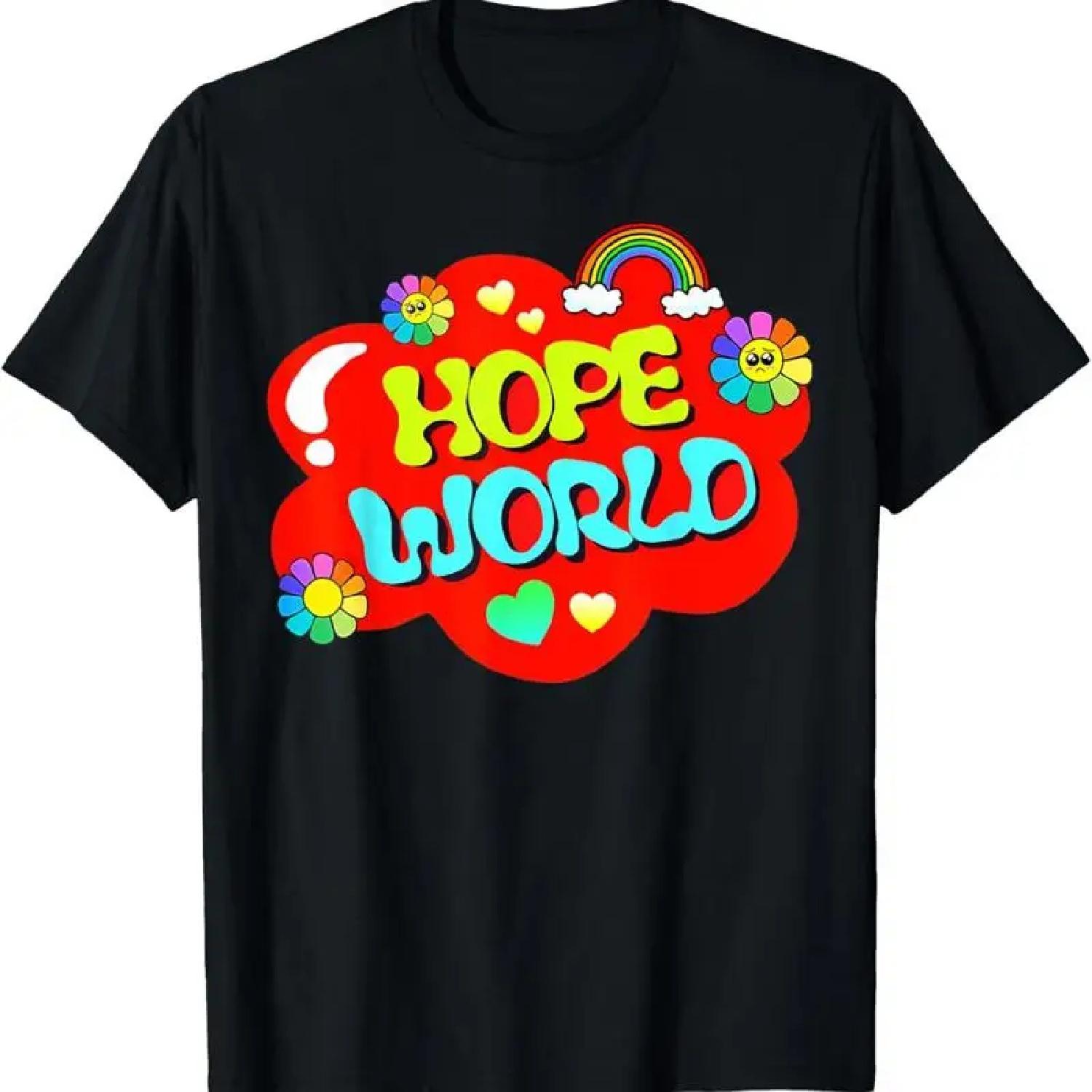Hope World Colorful T Shirt S