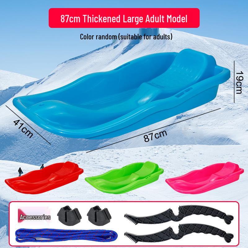 Upgraded Thickened Grass and Sand Sliding Board for Adults