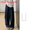 Casual High Waist Embroidered Wide Leg Pants For Women Summer Lightweight Linen Style