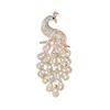 New Exquisite Fashion Peacock Brooch Temperament Elegant Women's High-end Dress Blazer Accessories Pin Corsage