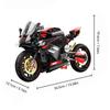 Superior-Grade Tech-Constructional Large Size First-Class Motorbike High-Standard Construction Superior-Grade Block 426Pcs High-Standard Racing