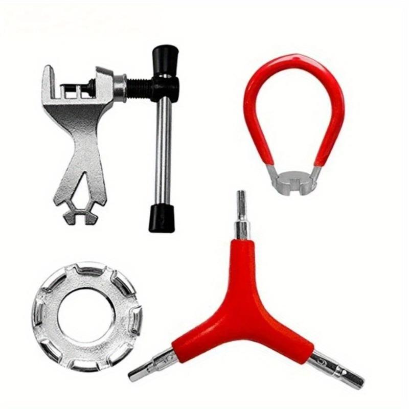 3pcs/4pcs Mountain Bike Spoke Wrench Wheel Adjustment Correct The Deformation of The Protective Wheel Tool Bicycle Repair Tools