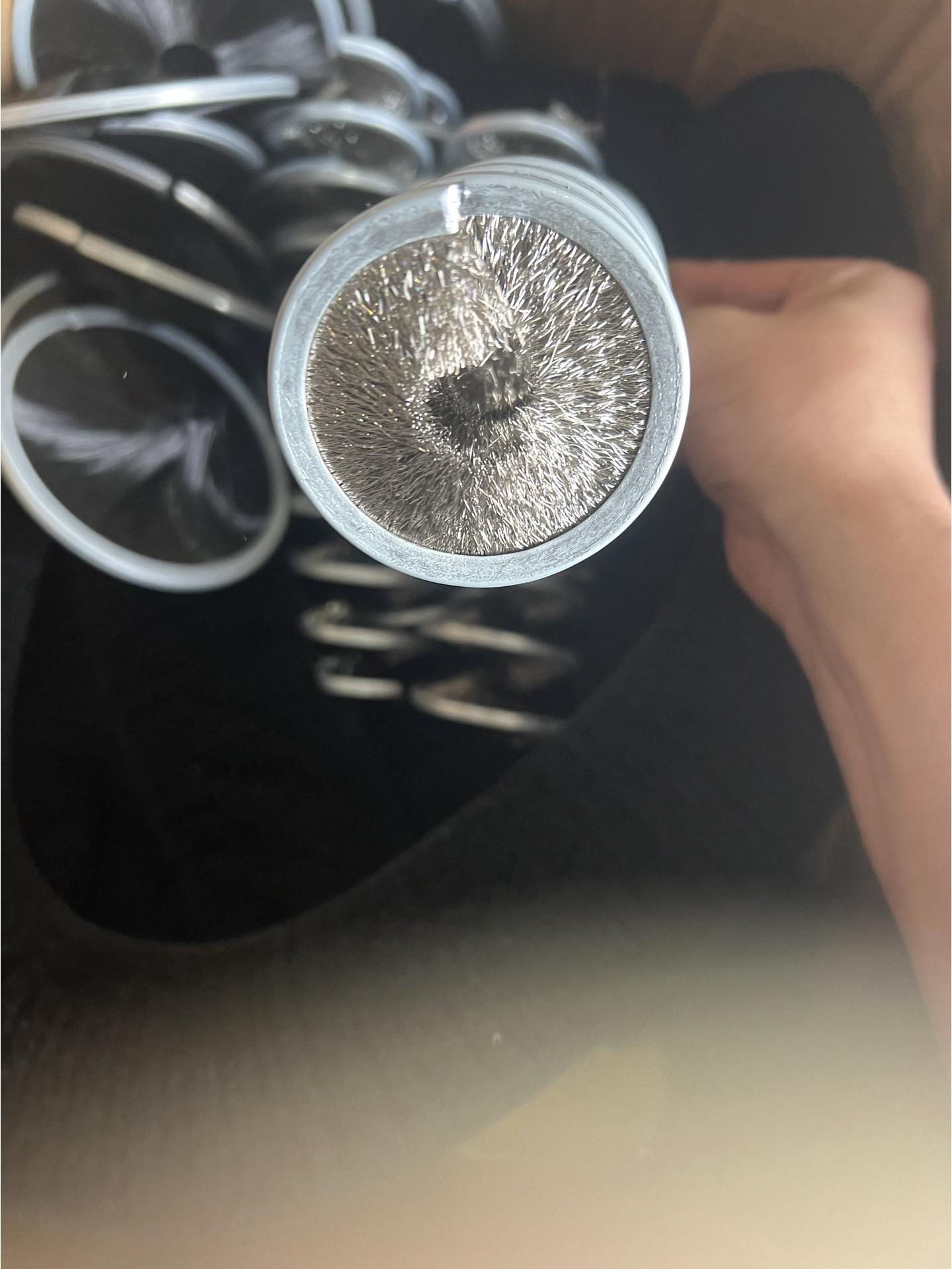 Copper-Plated Steel Wire Spring Brush for Cleaning, Rust Removal, and Polishing