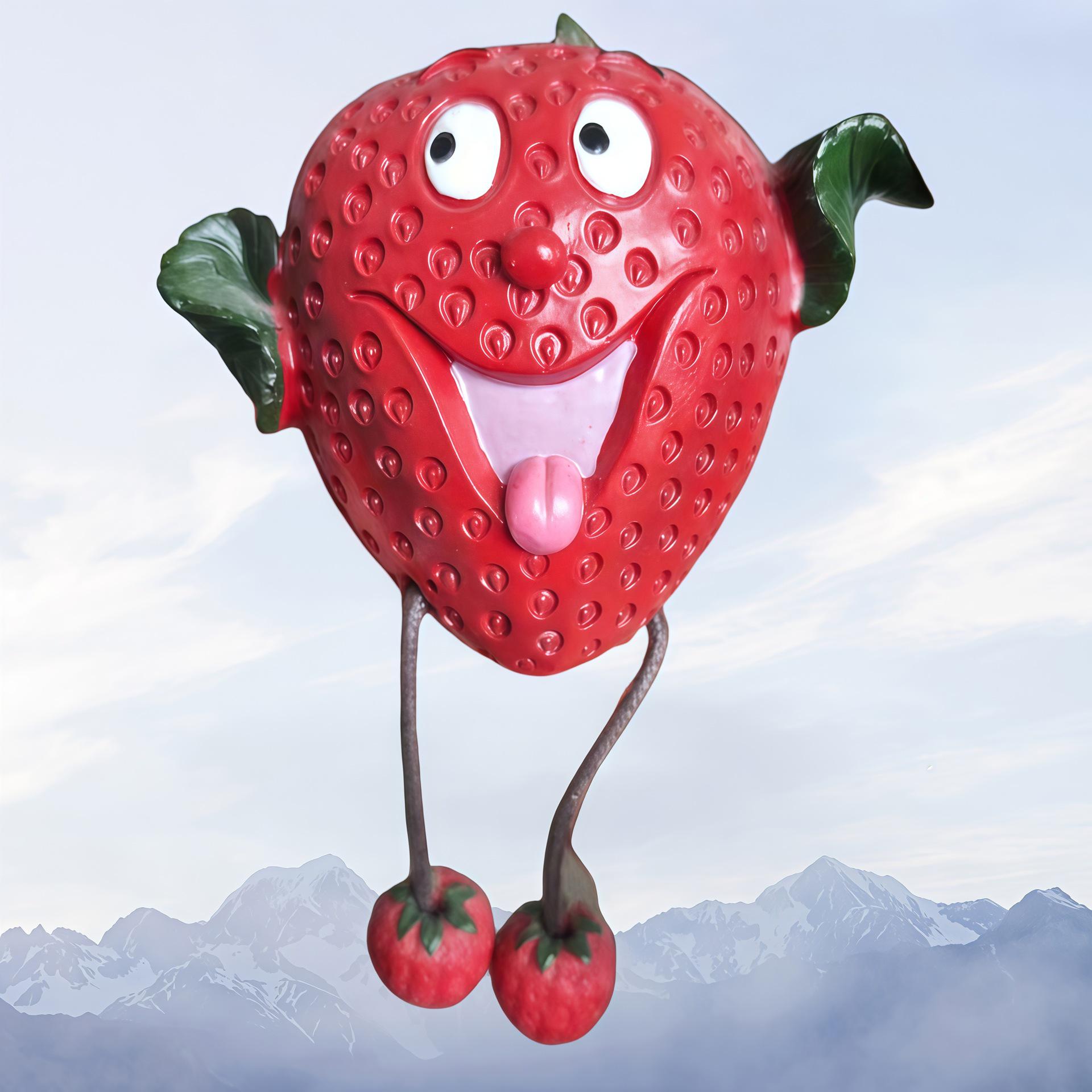 

Cross-border New Fruit & Vegetable Desk Decor: Creative & Cute Outdoor Home Gift for Mood & Stress Relief
