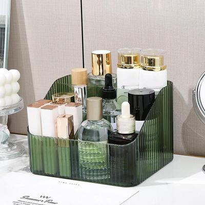 Plastic Makeup Bathroom Storage Box Cosmetic Organizer Desktop Make Up Jewelry Storage Case Sundries Table Container Organizer