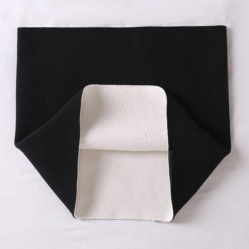 1Pc Winter Waist Warmer Velvet Fleece Belt Thick Warm Knitted Belly Wrap Men Women Elastic Waist Protector