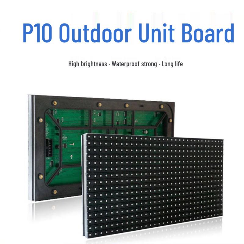 P10 Monochrome LED Scrolling Display Module for Indoor/Outdoor Advertising