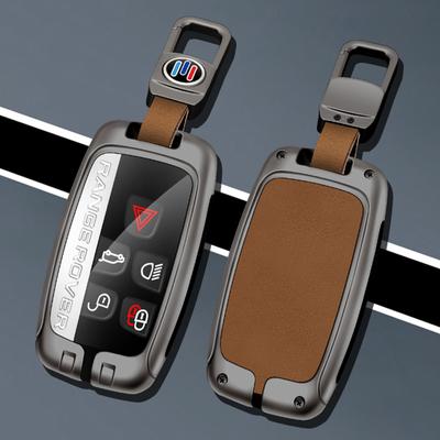 Zinc Alloy Car Key Case Cover Shell for Land Rover Range Rover Sport Evoque Freelander Velar Discovery 4 Jaguar XE XJ XF Guitar