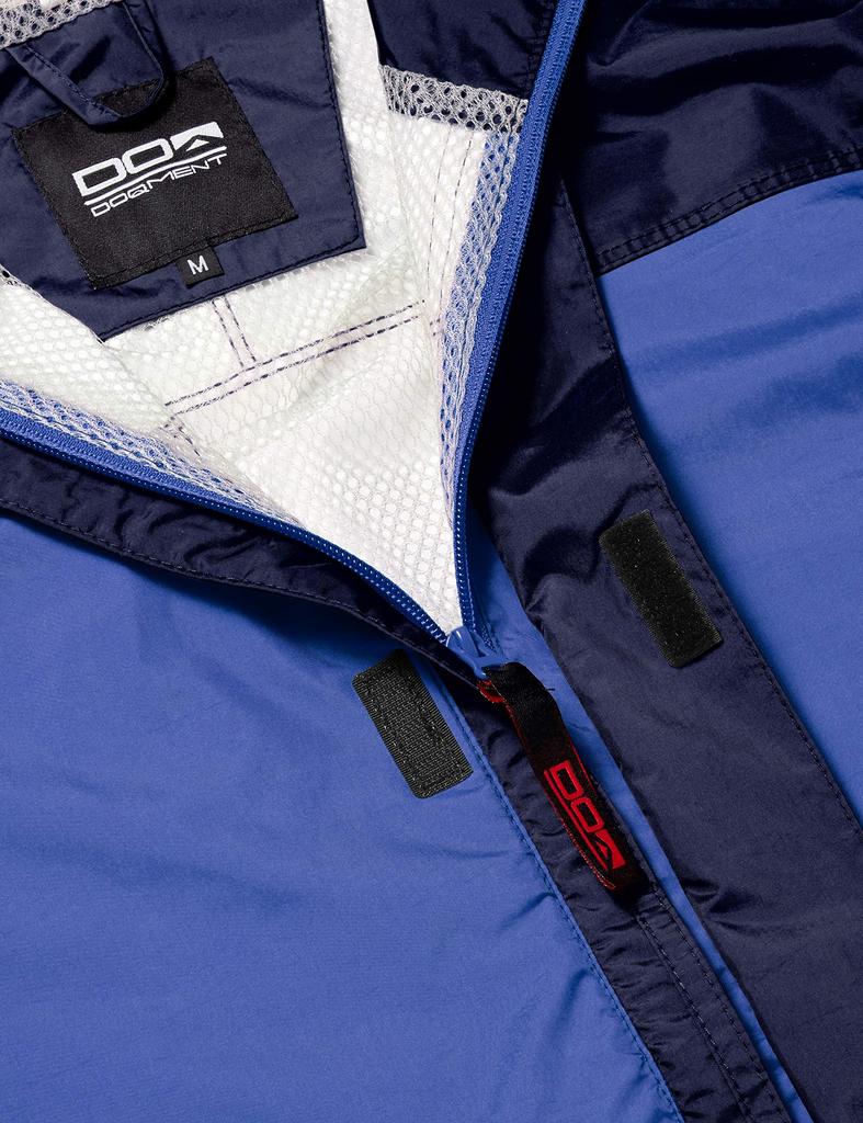 Wasserdicht und Atmungsaktiv Toray Coatex Breathatec KJ Regen Größe 3L [Dokument] Parka, Blau,