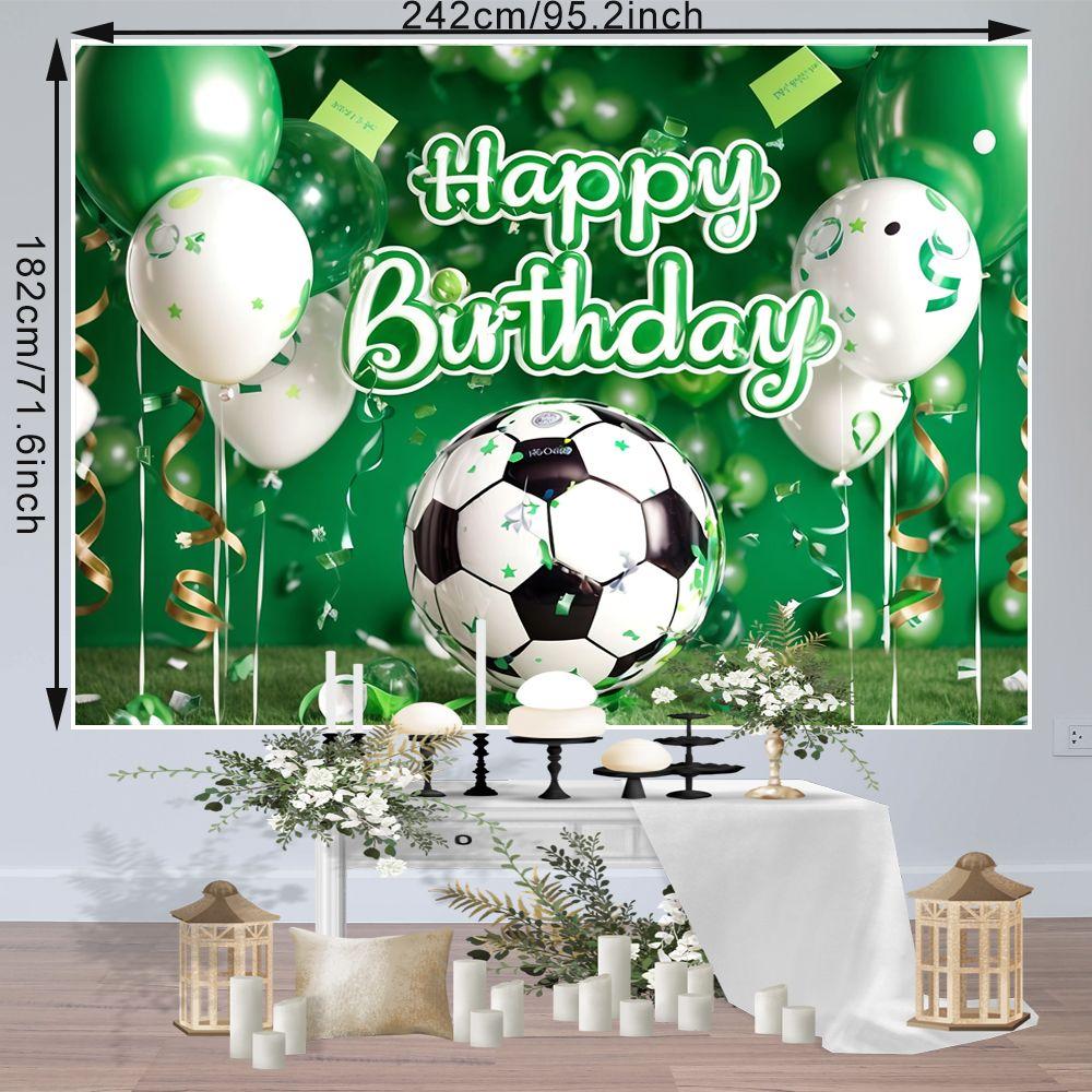 Fußball Geburtstag Hintergrund Fotografie Hintergrund Kindergeburtstag Party Dekoration Hintergrund
