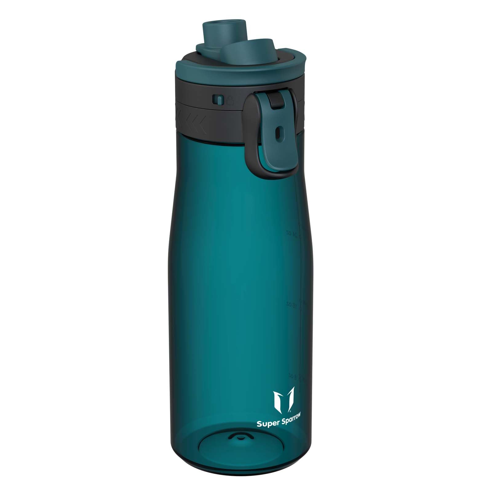 

Super Sparrow 1 Liter Water Bottle Wide Mouth TouchGulp Water Bottle Tritan Drinking Bottle Lightweight and Sustainable for the and Outdoors - -