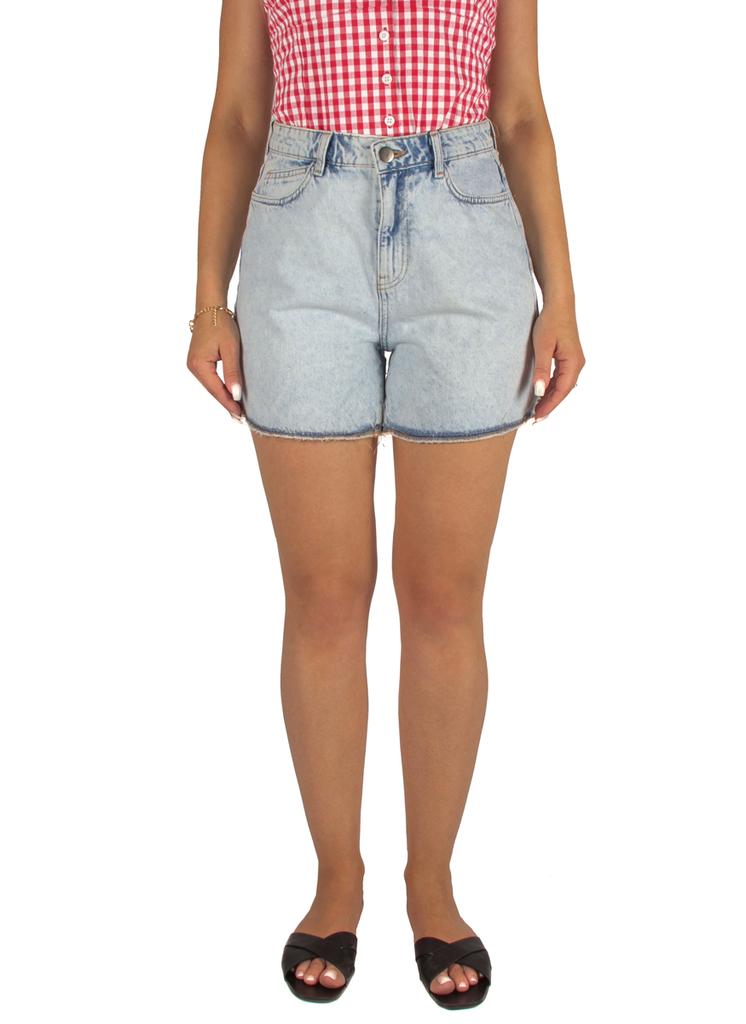 Krótkie Spodenki Jeansowe Damskie Wysoki Stan Szorty Modne Dżins 34 Xs Firi