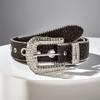 Fashion Personality Flash Belt Women's Decorative Jeans Belt Versatile Belt Decorative Women