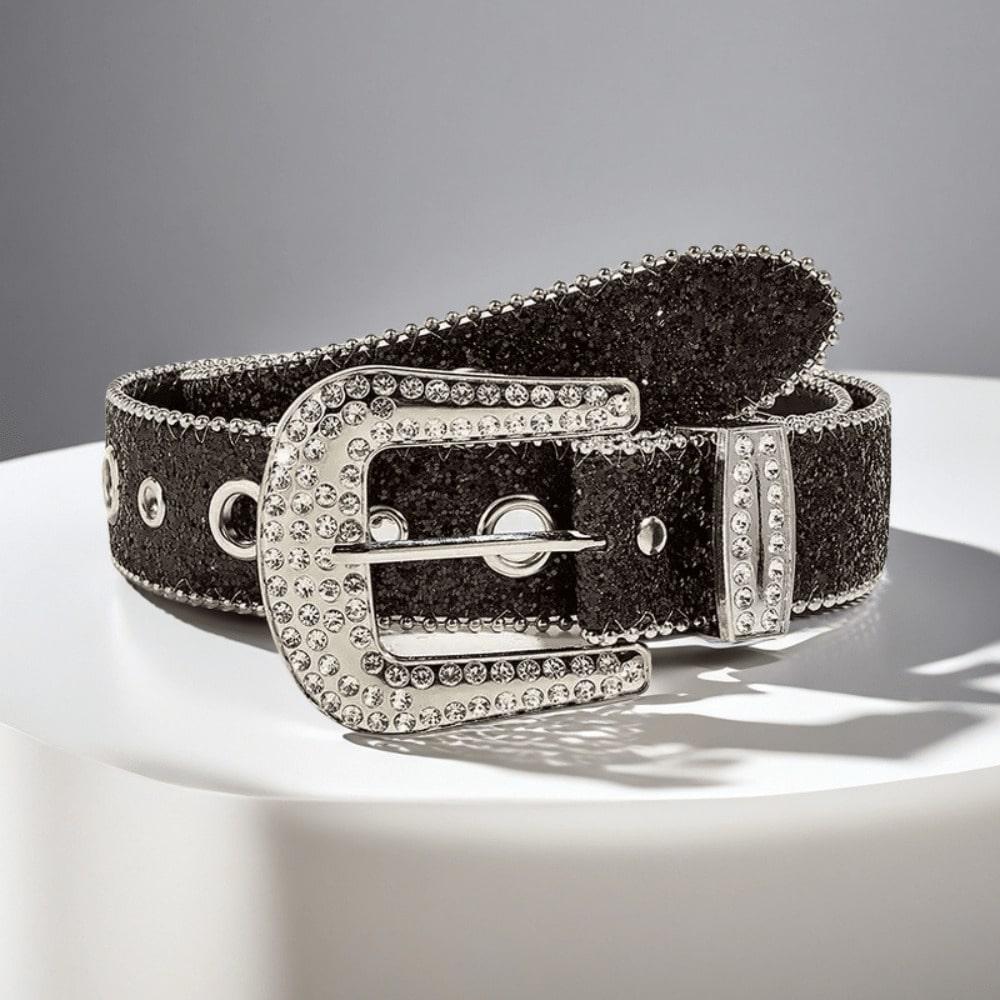 Fashion Personality Flash Belt Women's Decorative Jeans Belt Versatile Belt Decorative Women