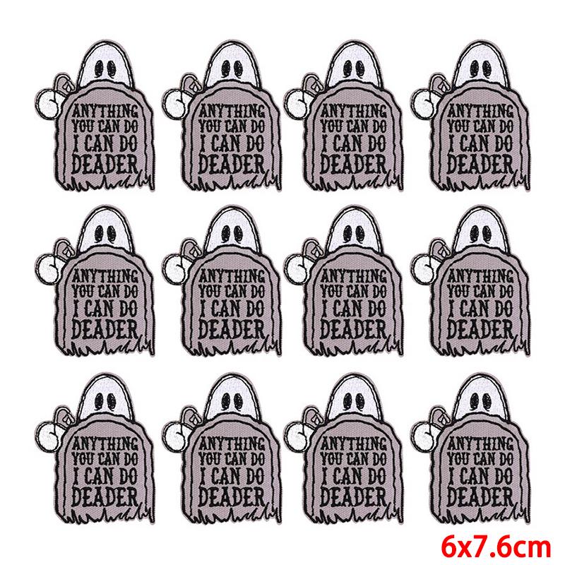 10 Pcs/lot Wholesale Embroidery Patch Iron On Patches For Clothing Patches On Clothes Jackets Decor Applique Sew Supplies