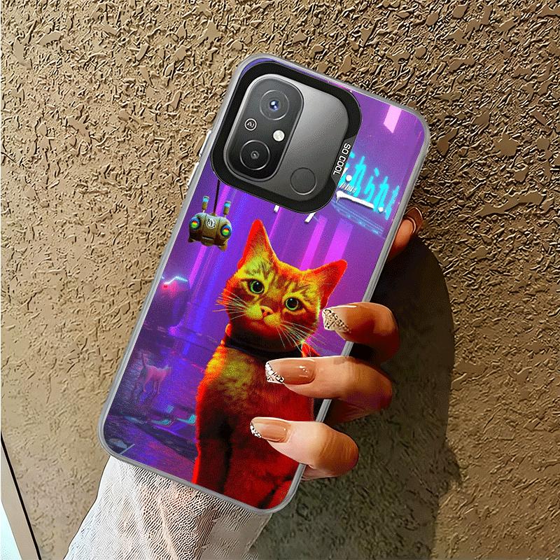 Stray Cat Game B-12 Shockproof Phone Case for Xiaomi Poco X7 X6 X5 X3 Pro F7 Ultra M8 Redmi 15C 15 14C 13C 12C 10C 13 12 10