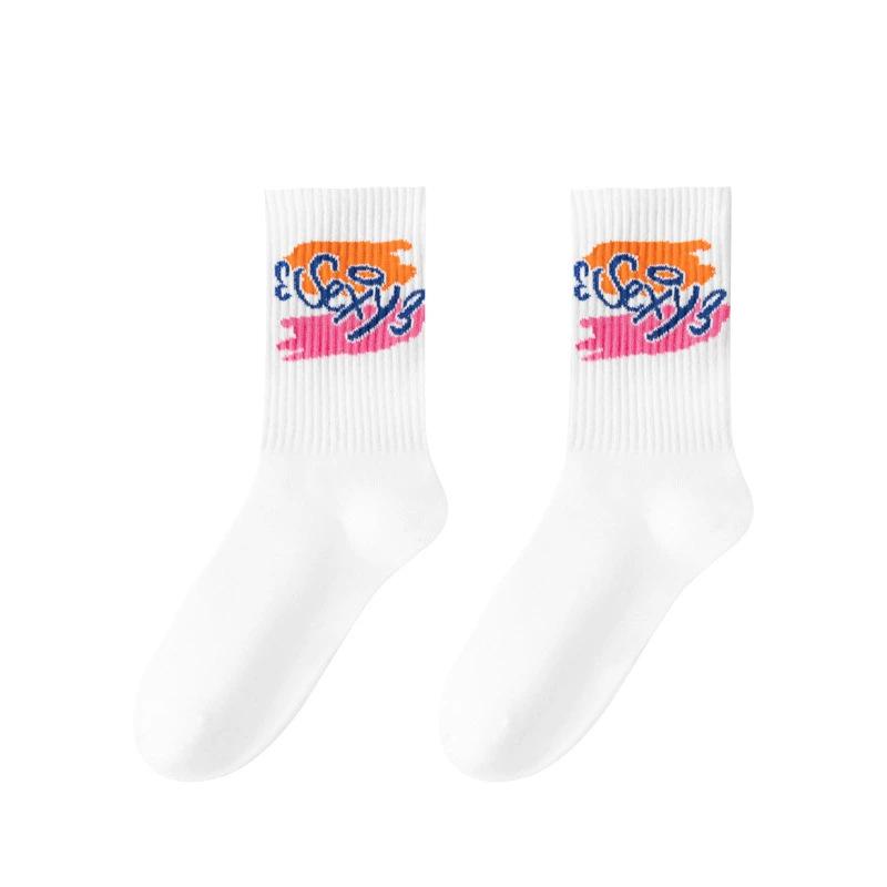 Plus Size Men's Sports Ankle Socks, Sweat-Absorbing, Long Mid-Calf for Autumn/Winter, Unisex Casual Basketball