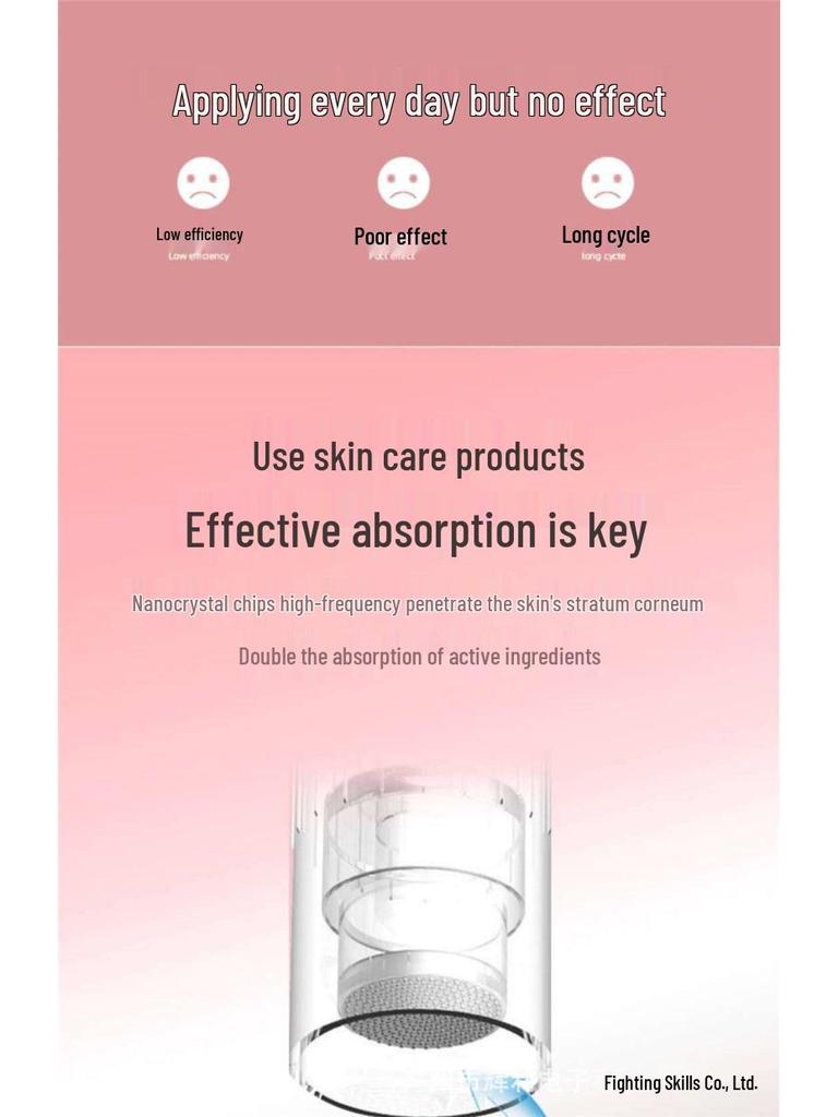 Nano Microneedle Microcrystal Pen for Beauty Treatments