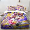 New Cute Cartoon DR Slump Arale Anime Bedding Set King Twin Double Microfiber Polyester Duvet Cover