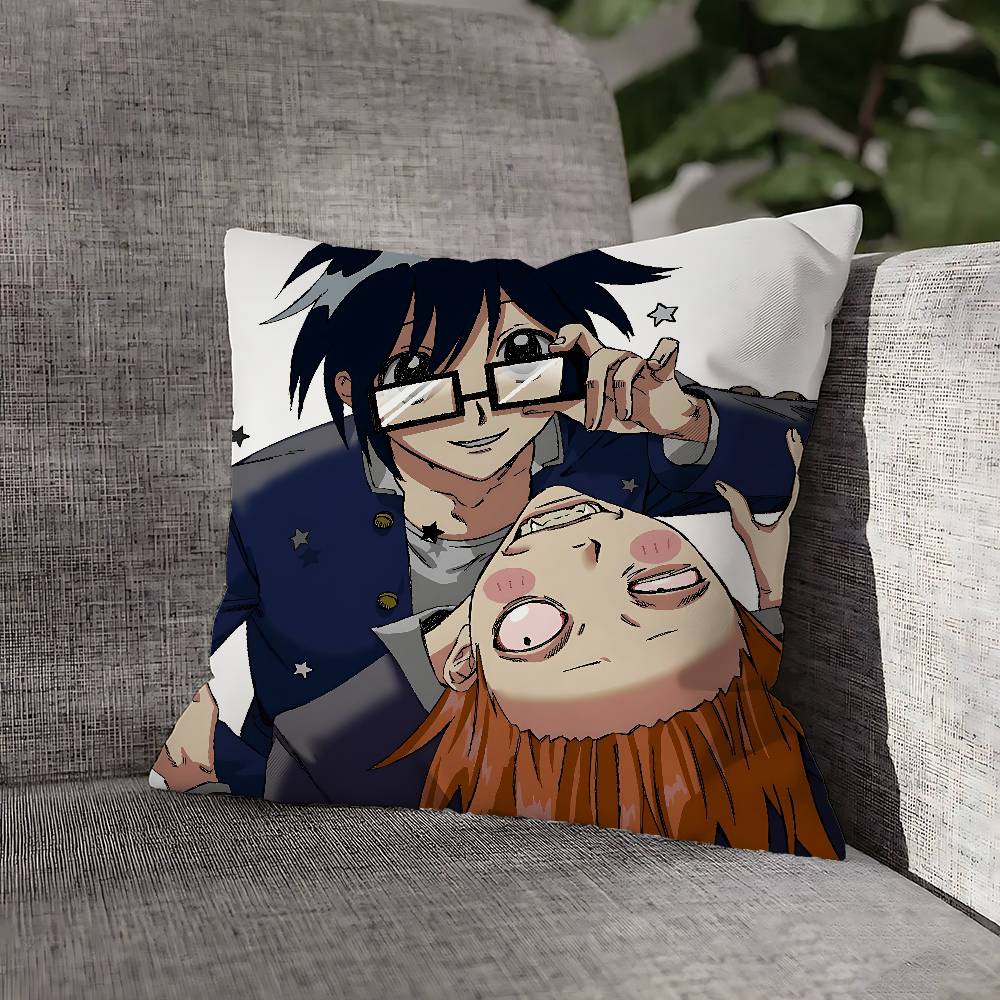 R-Rnfren Randal Luther Nyon Pillow Case For Sofa Decor Car Office Room Printing Cushion Cover Decorations and Protector