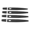 8x Carbon Fiber Outer Car Door Handle Cover Trim For Chevrolet Equinox 2018-