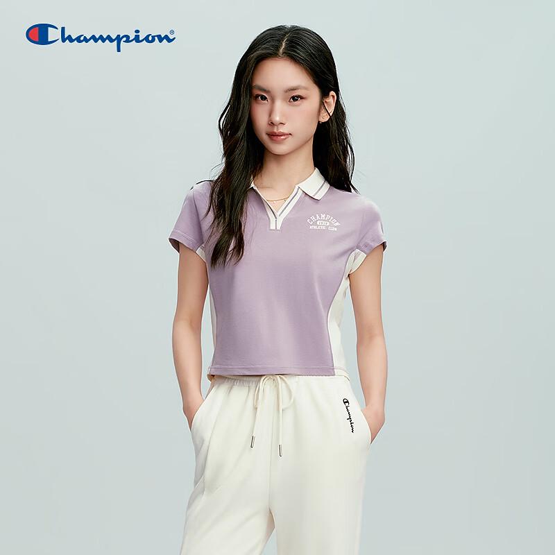 Champion Women's V-Neck Slim Fit Polo Shirt
