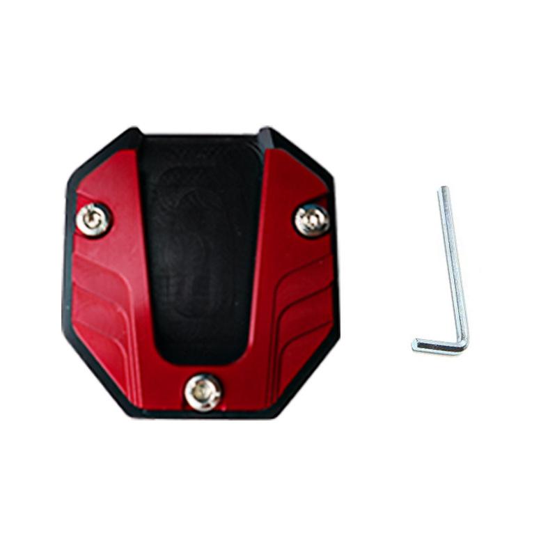 Universal Motorrad Bikes Seite Stativ Sitz Kickstand Extender Fuß Seite Stand Erweiterung Fuß Pad Platte Bike Modifizierte Bein Klammer
