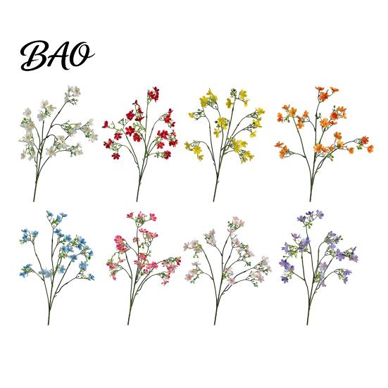 Spring Floral Decoration Artificial Flowers, with Flexible Stems Branch, Realistic Petals Long-Lasting Flowers Arrangement, for Home Wedding